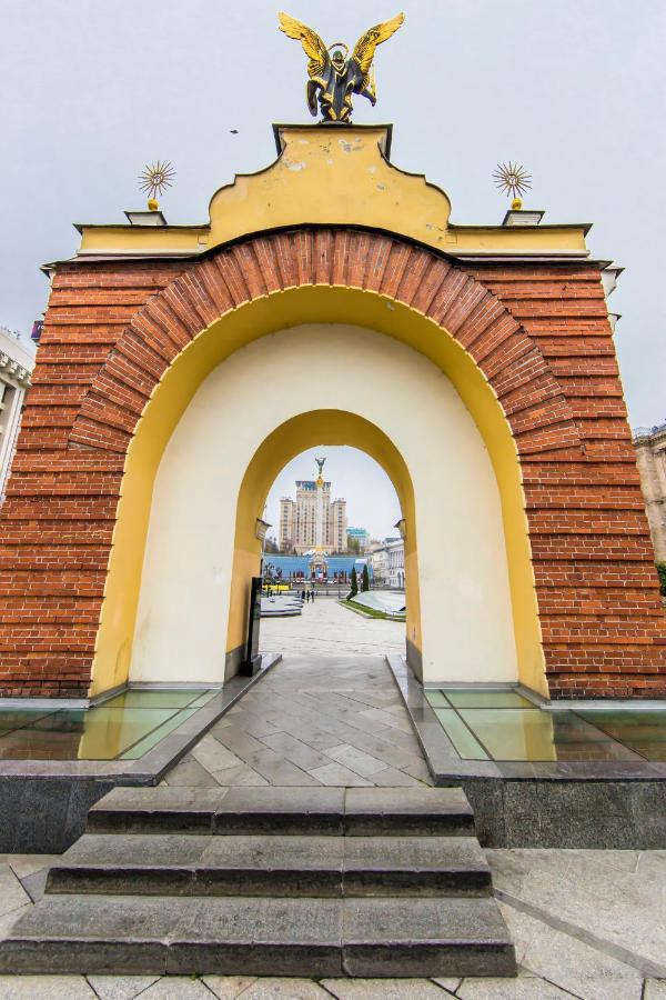 Затишна Квартира На Майдані Незалежності كييف المظهر الخارجي الصورة