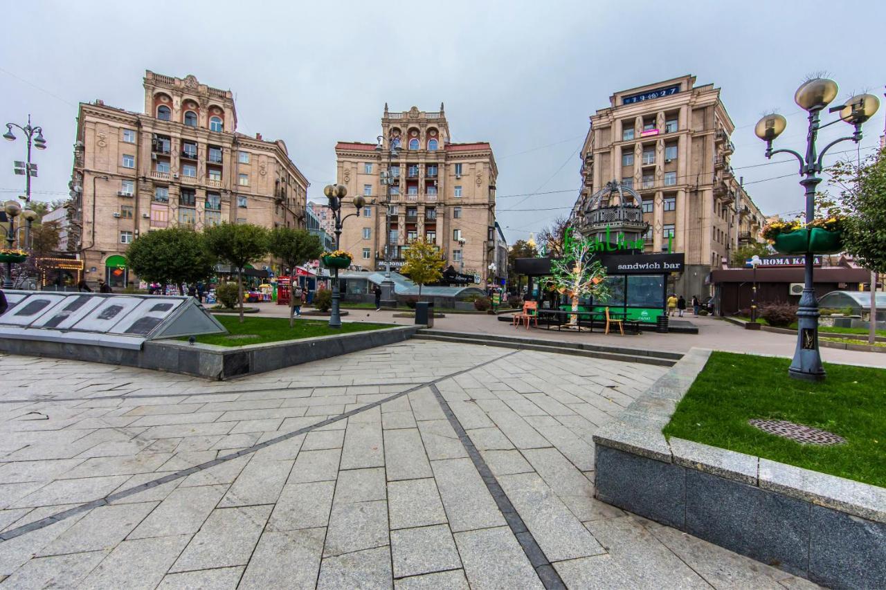 Затишна Квартира На Майдані Незалежності كييف المظهر الخارجي الصورة